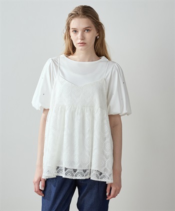 LE SOUK HOLIDAY レースキャミブラウス_variationthumb_2