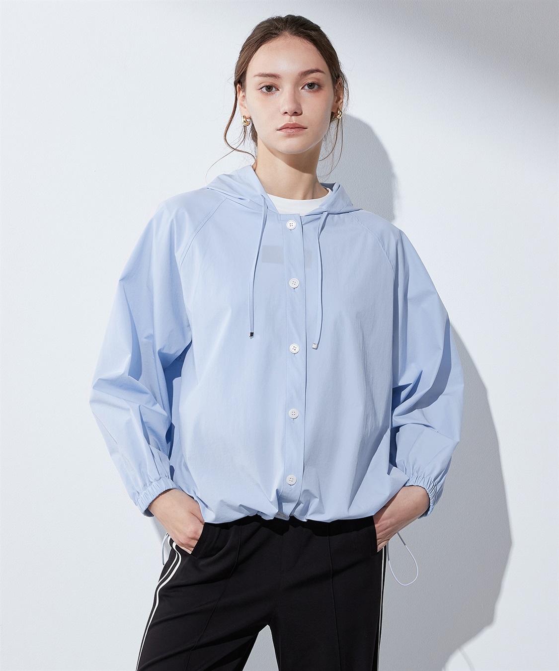 接触冷感】フードシャツ LE SOUK HOLIDAY｜クロスプラス公式通販サイト