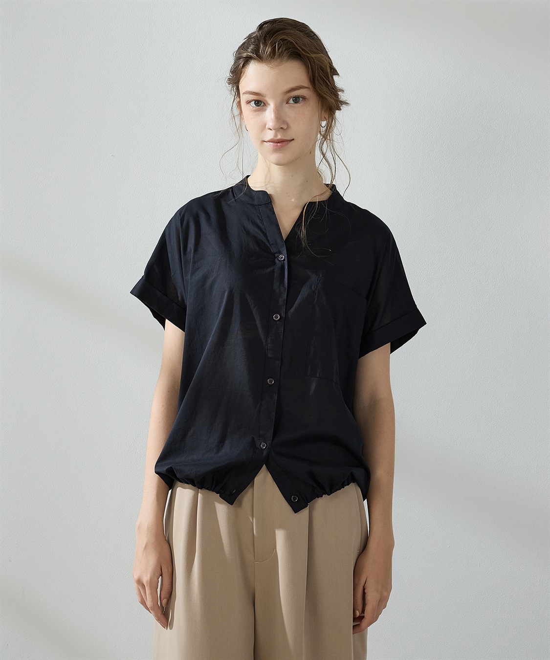 LE SOUK HOLIDAY スキッパーブラウス_variation_1