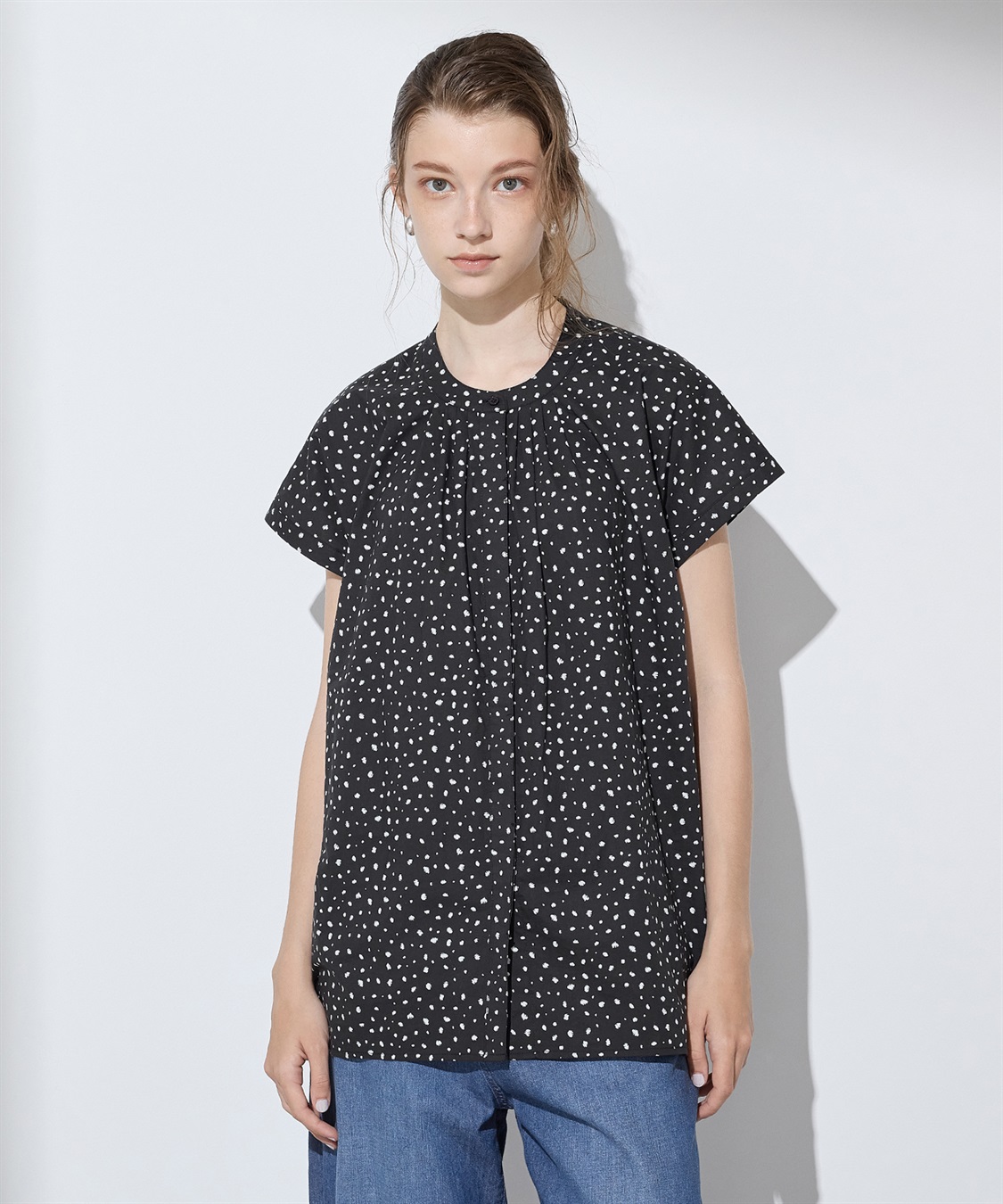 LE SOUK HOLIDAY タックドルマンブラウス_variation_1