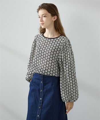 LE SOUK HOLIDAY 刺繍レースプルオーバー_variationthumb_1