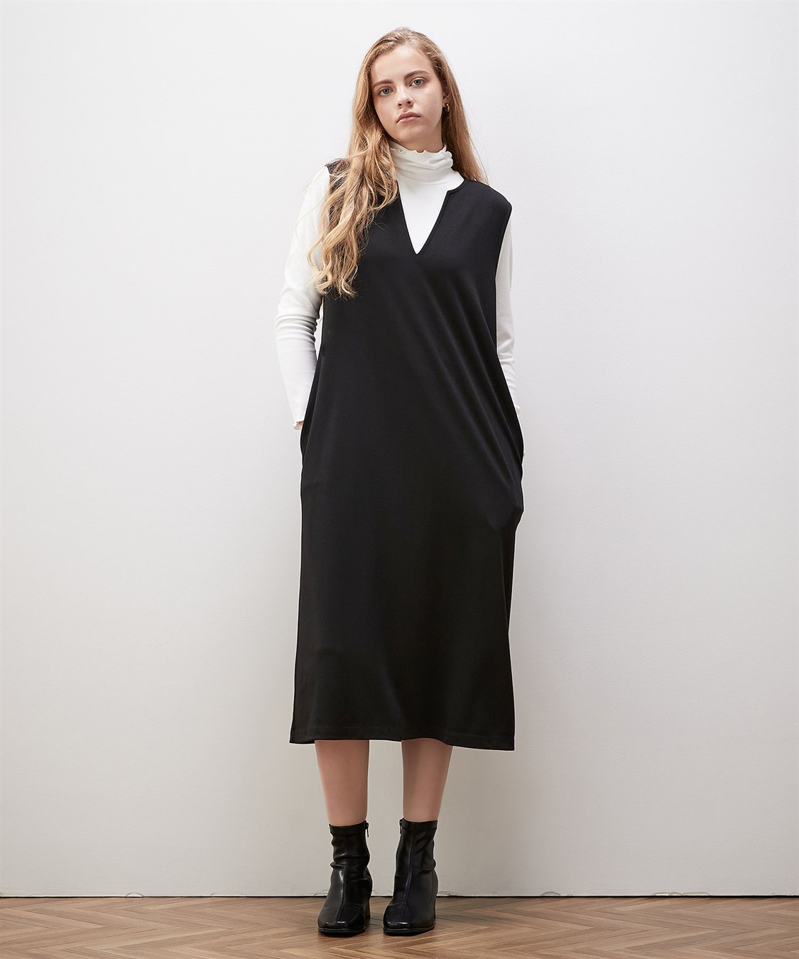 LE SOUK HOLIDAY ポンチジャンパースカート_main