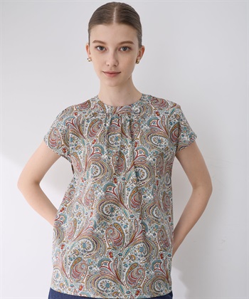 LE SOUK HOLIDAY リバティプリントブラウス_variationthumb_2