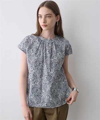 LE SOUK HOLIDAY リバティプリントブラウス_variationthumb_3