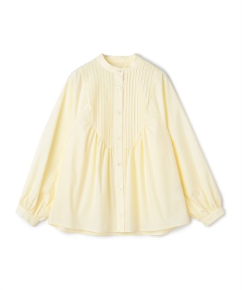 LE SOUK HOLIDAY スタンドネック ピンタックブラウス_variationthumb_3