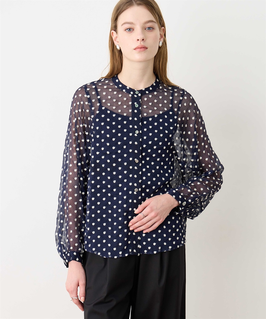 LE SOUK HOLIDAY 花柄刺繍ブラウス_variation_2