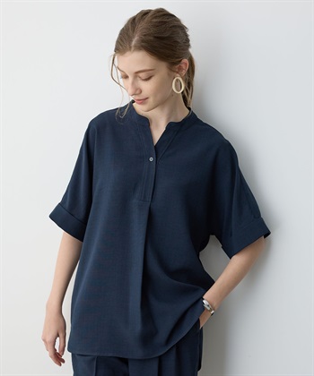 LE SOUK HOLIDAY リネンライクシャツ【接触冷感】_variationthumb_3