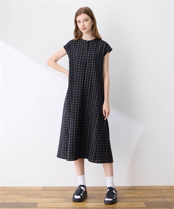 LE SOUK HOLIDAY スキッパーサッカーワンピース_variationthumb_2