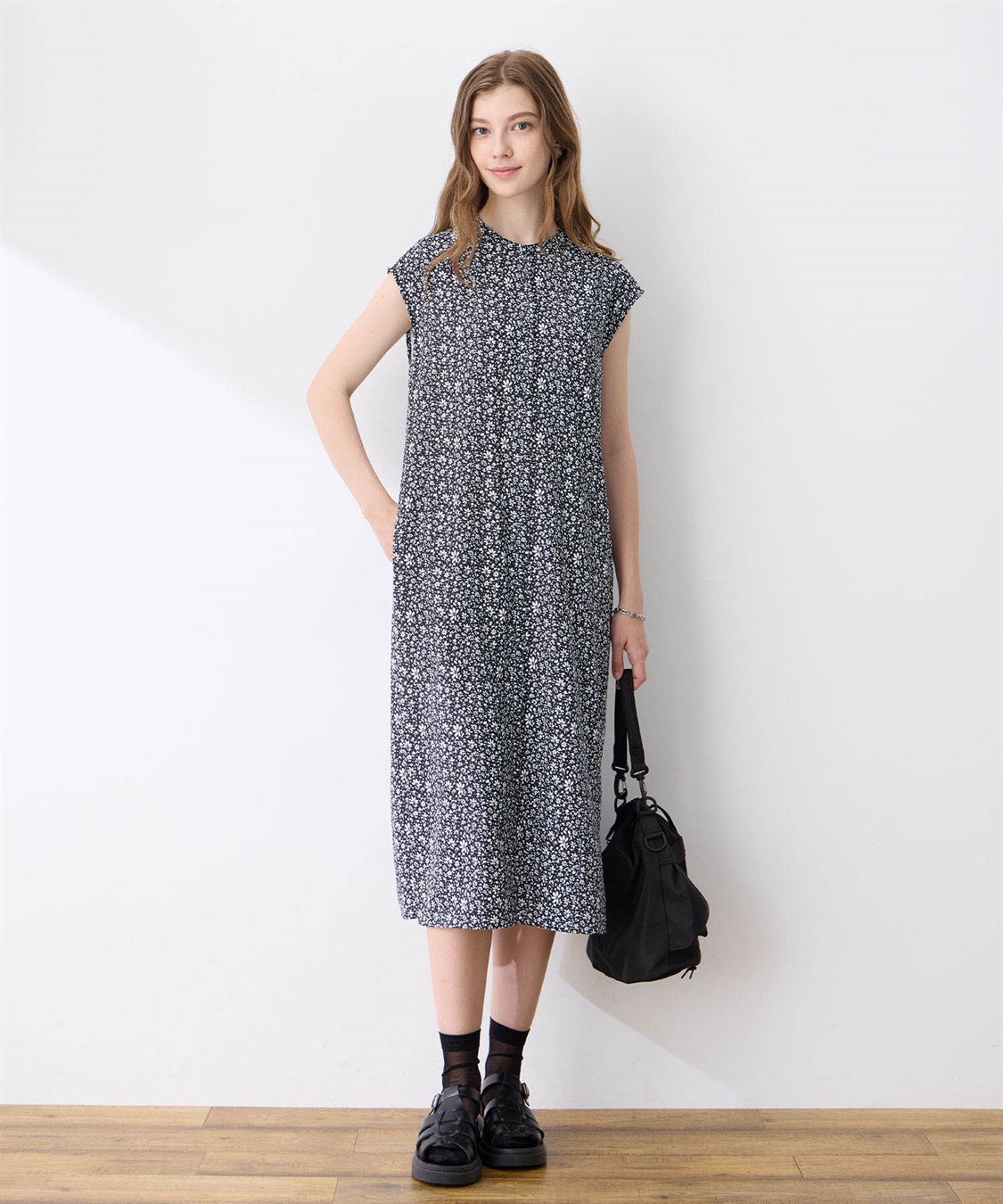 LE SOUK HOLIDAY 小花柄スリットワンピース_variation_1