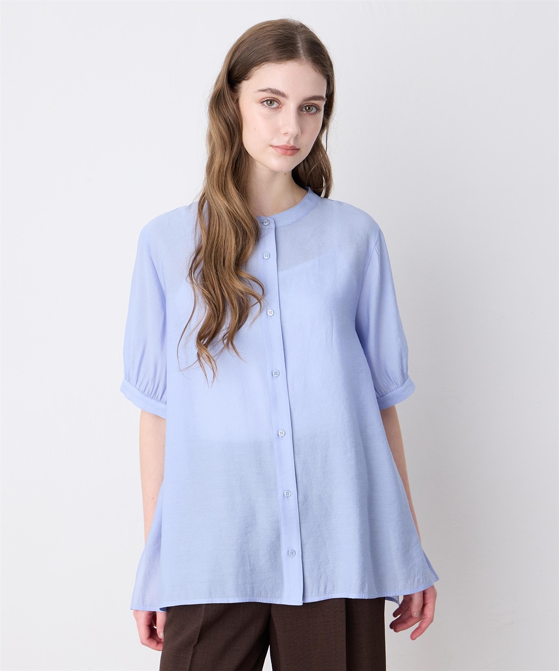 LE SOUK HOLIDAY バックラッフルティアードシアーブラウス_variation_3