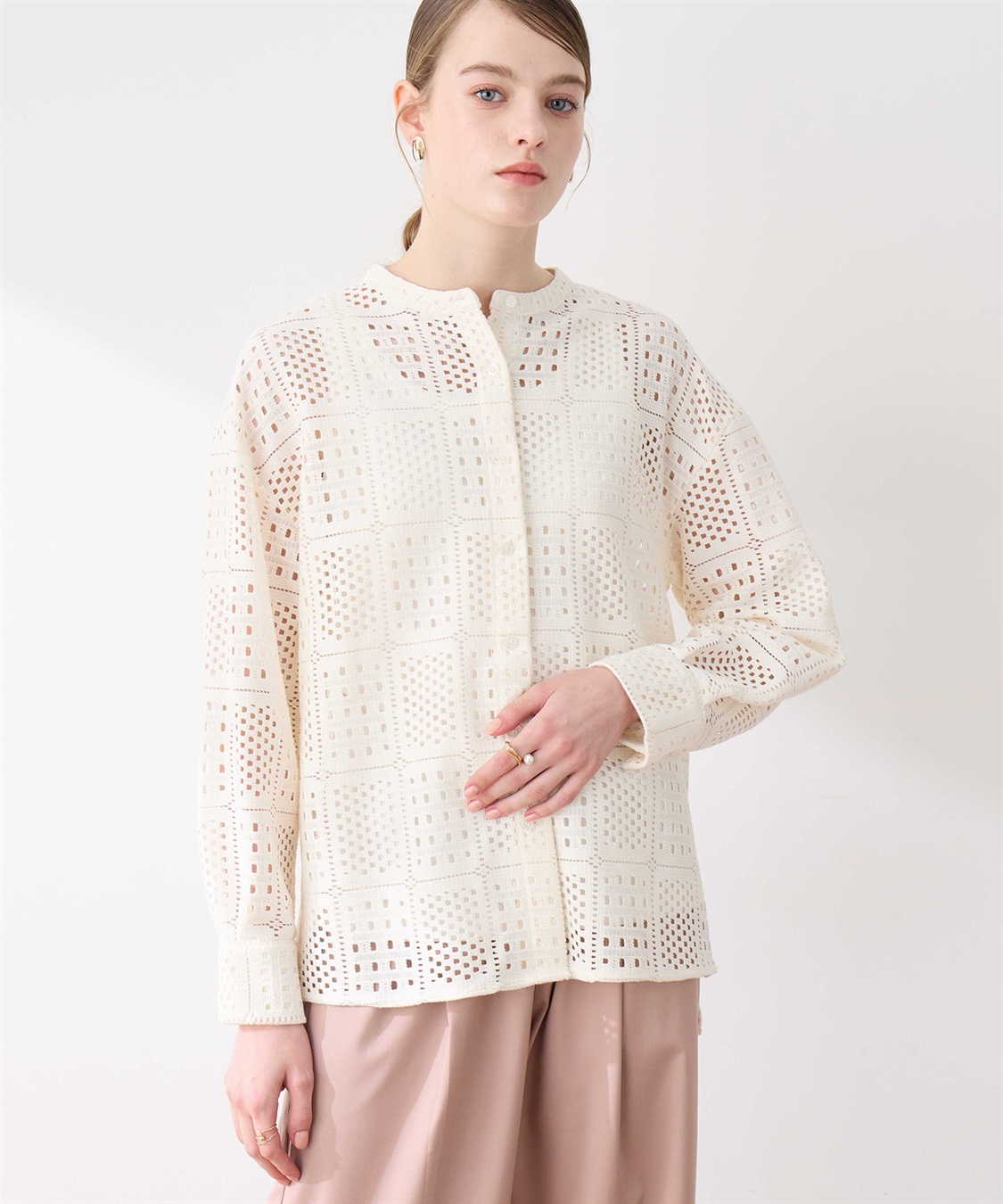 LE SOUK HOLIDAY レースシャツ_variation_1