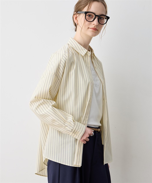 【WEB限定】バックタックレギュラーカラーシャツ