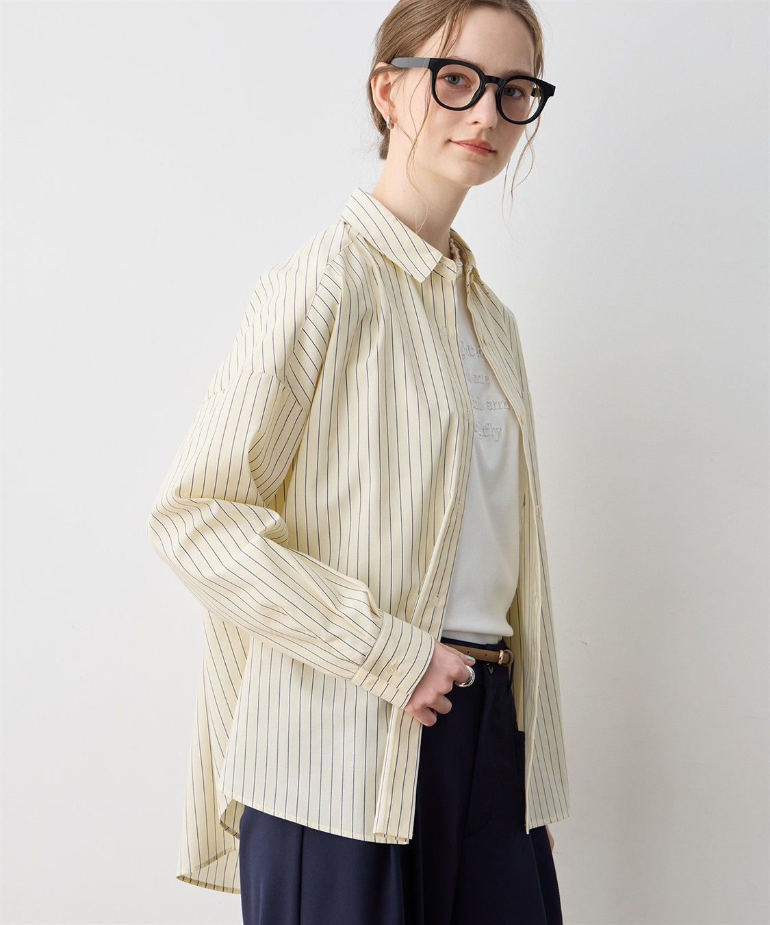 LE SOUK HOLIDAY バックタックシャツ_main