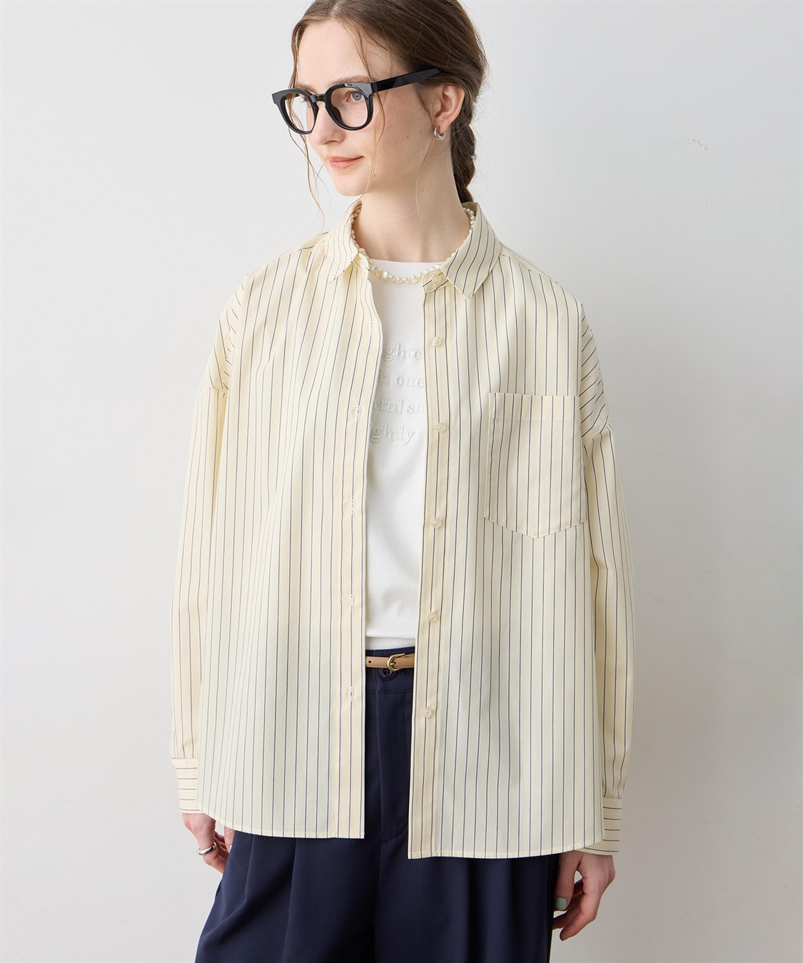 LE SOUK HOLIDAY バックタックシャツ_variation_1