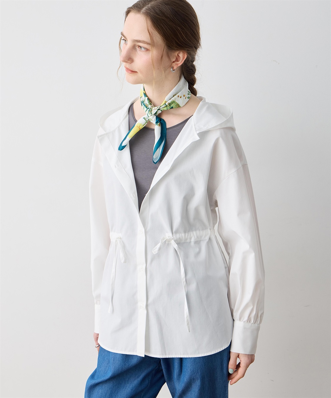 LE SOUK HOLIDAY フードシャツ_variation_1