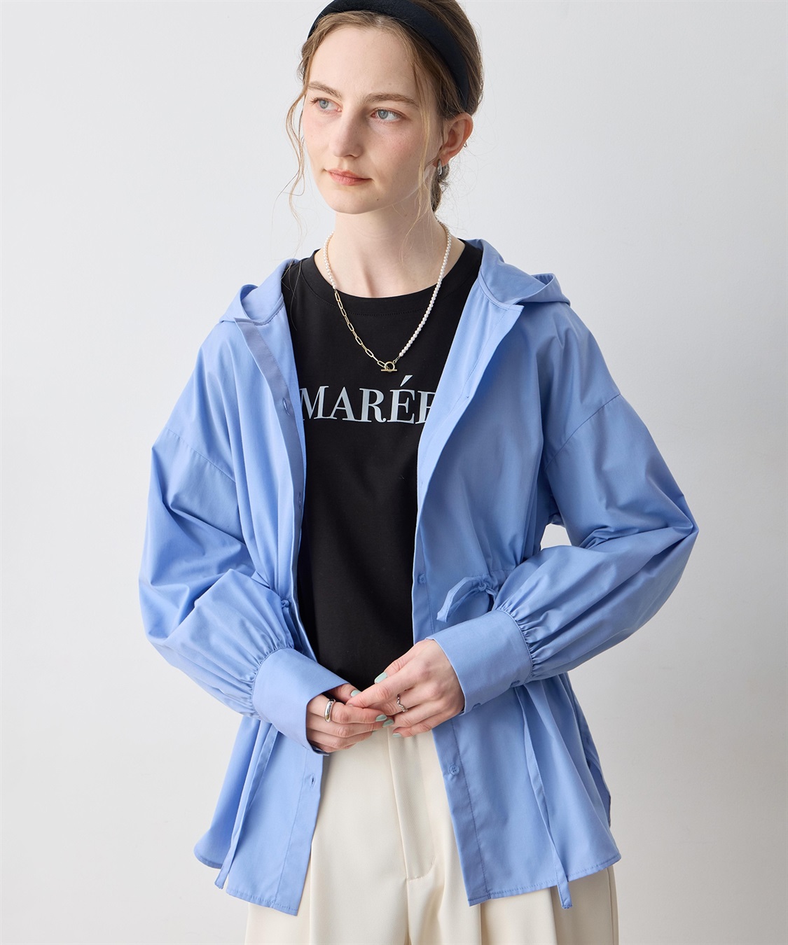 LE SOUK HOLIDAY フードシャツ_variation_3