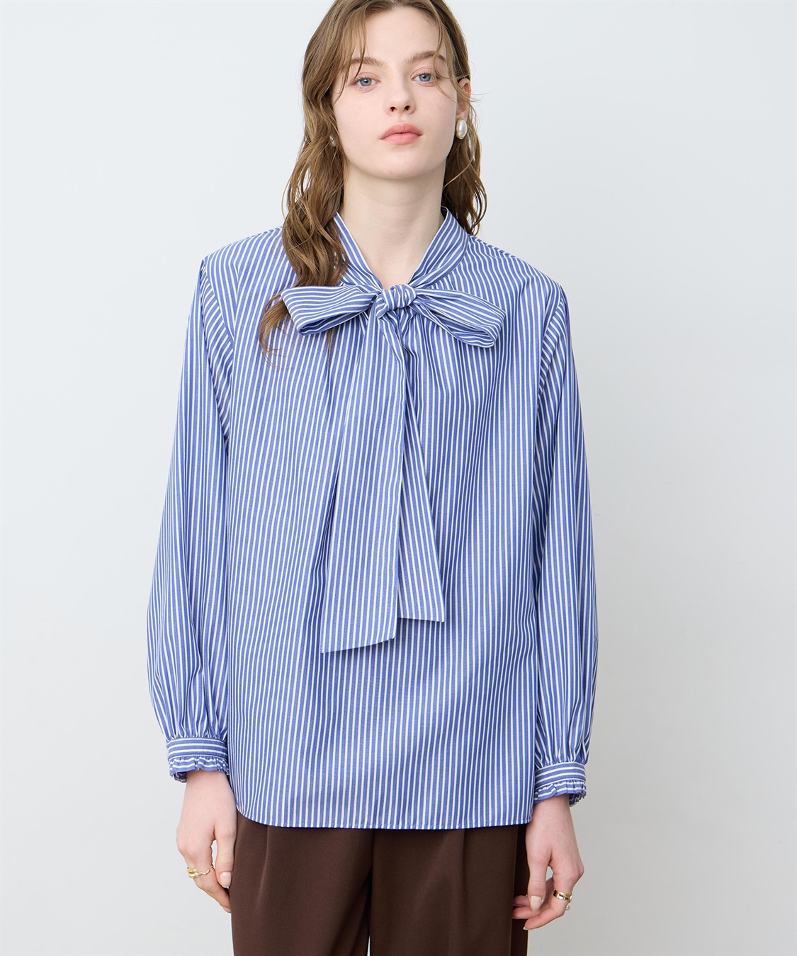 LE SOUK HOLIDAY ボウタイブラウス_variation_2