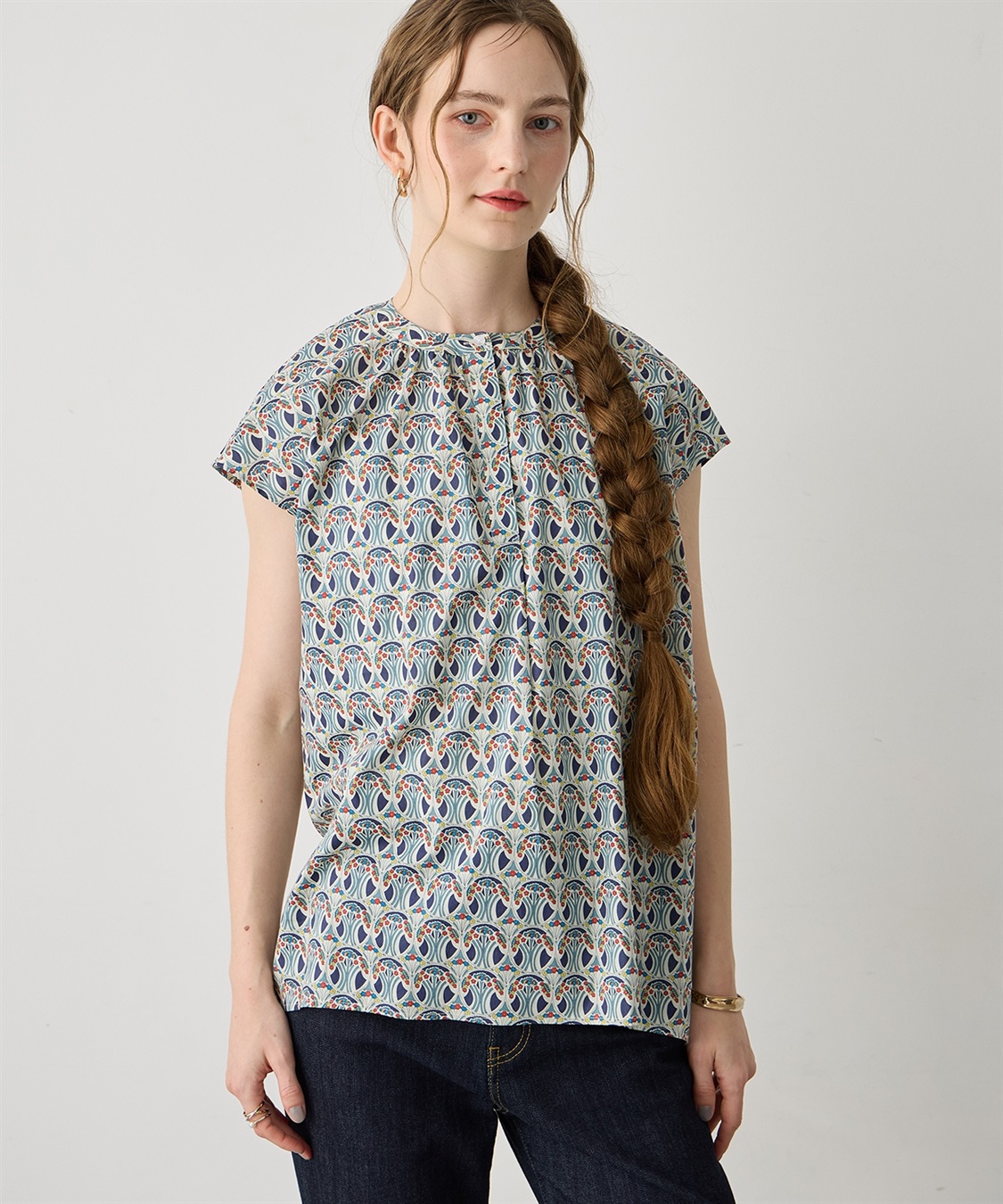 LE SOUK HOLIDAY 【Liberty】リバティプリントブラウス_variation_1