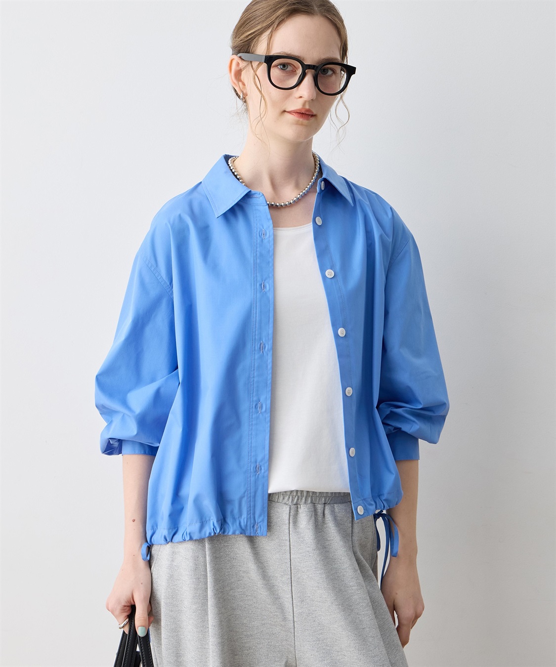 LE SOUK HOLIDAY ドロストシャツブルゾン_variation_2