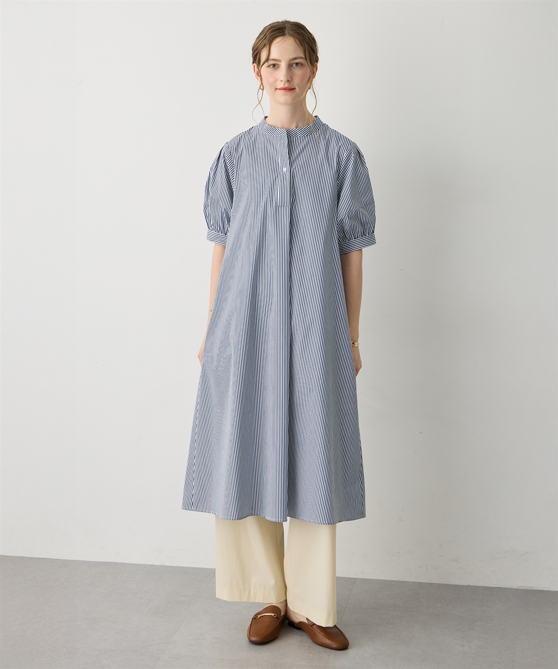 LE SOUK HOLIDAY ハーフスリーブスキッパーワンピース_variation_2