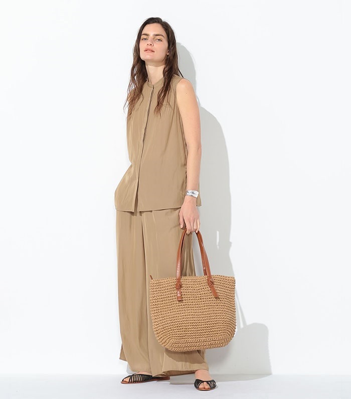 LE SOUK HOLIDAY デシンワイドパンツ_variation_3