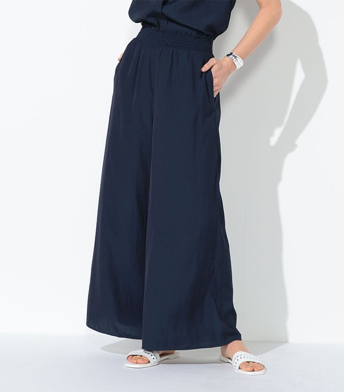 LE SOUK HOLIDAY デシンワイドパンツ_variation_2