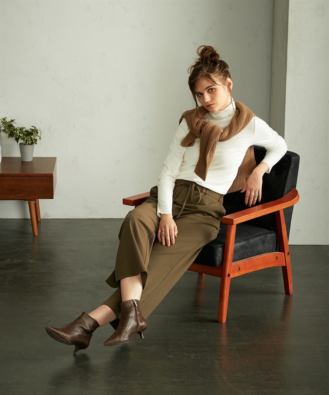 LE SOUK HOLIDAY ジョーゼットワイドパンツ_variation_2