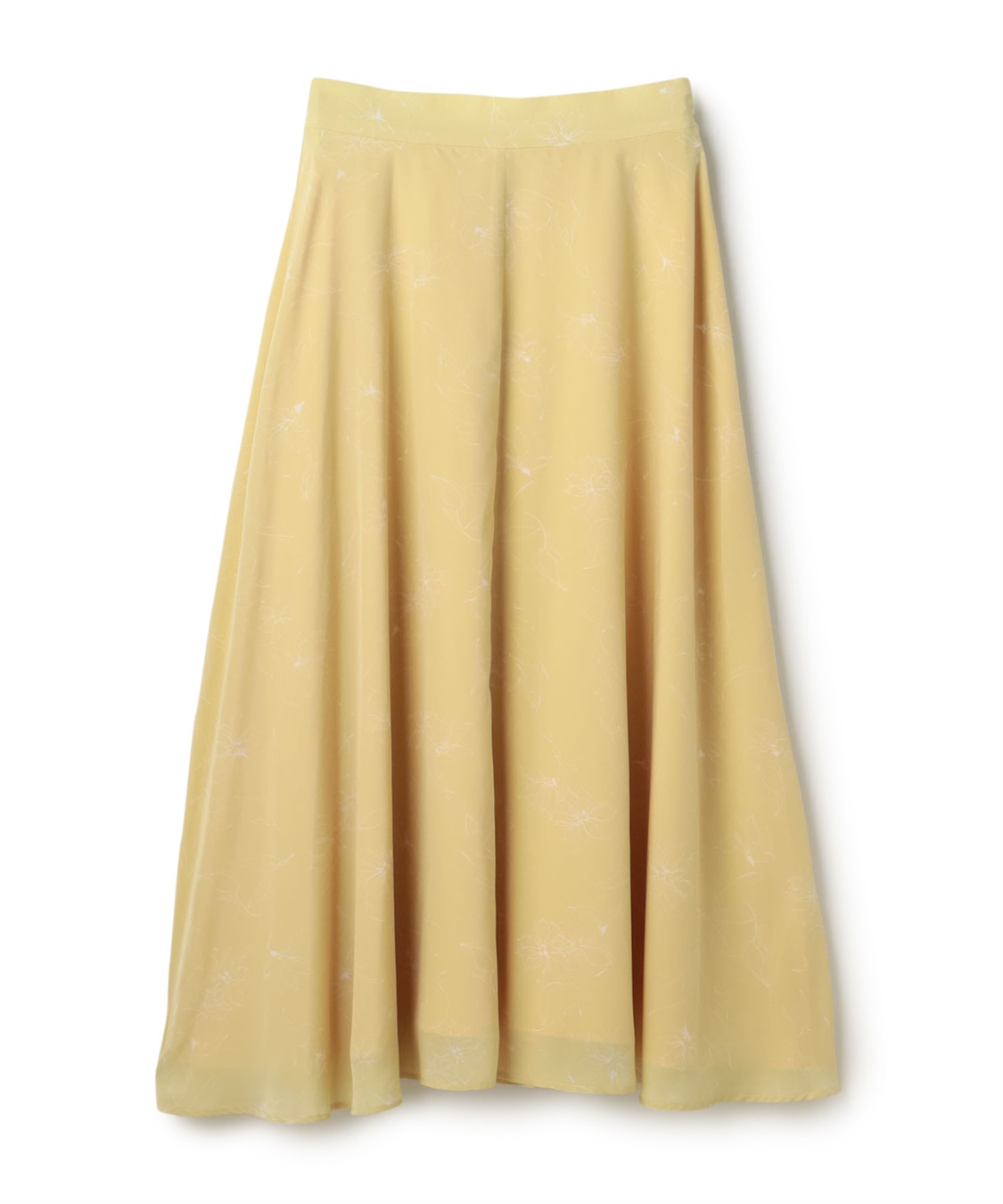 LE SOUK HOLIDAY 線書き花柄プリントスカート_variation_2