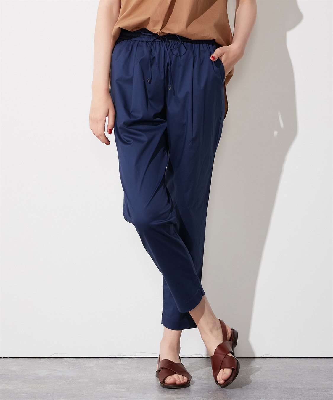 LE SOUK HOLIDAY タックテーパードパンツ_variation_4