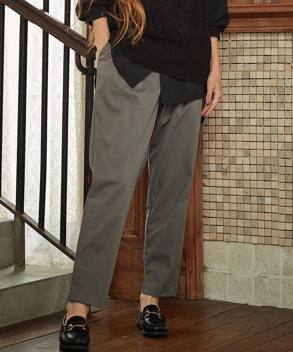 ◇限定Special Price タックテーパードパンツ