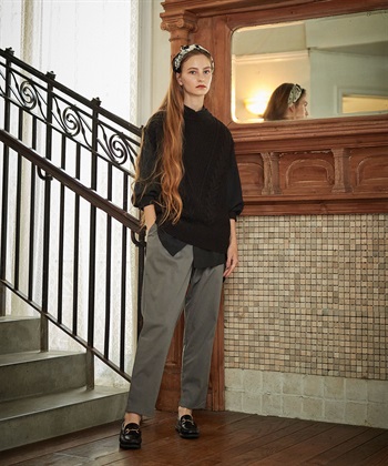 LE SOUK HOLIDAY タックテーパードパンツ_variationthumb_2