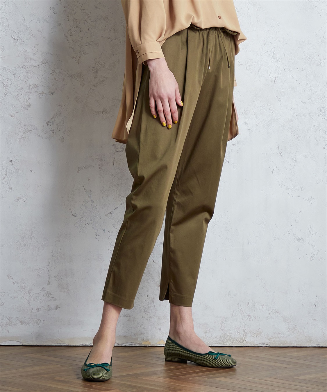 LE SOUK HOLIDAY タックテーパードパンツ_variation_5