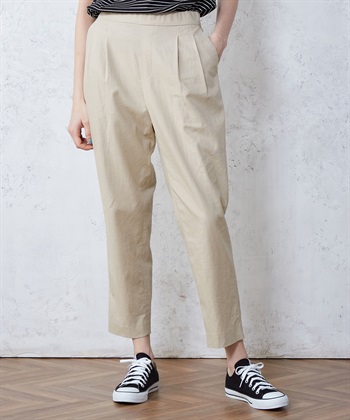 LE SOUK HOLIDAY リネンブレンドテーパードパンツ_variationthumb_1