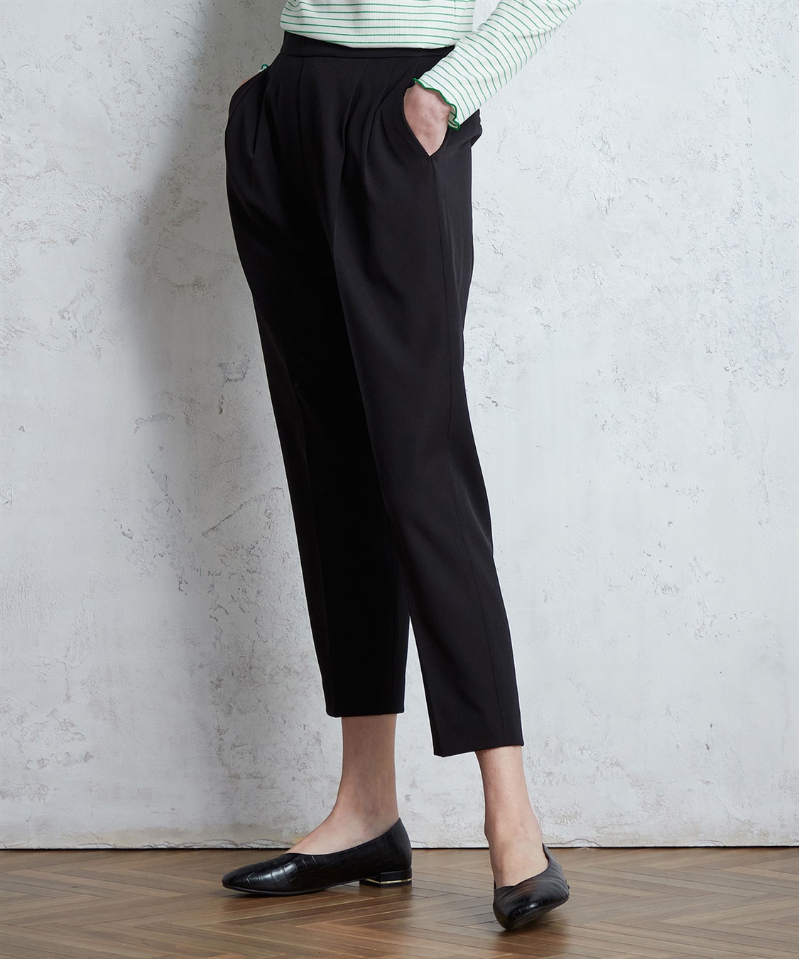 LE SOUK HOLIDAY スマートテーパードパンツ_variation_1