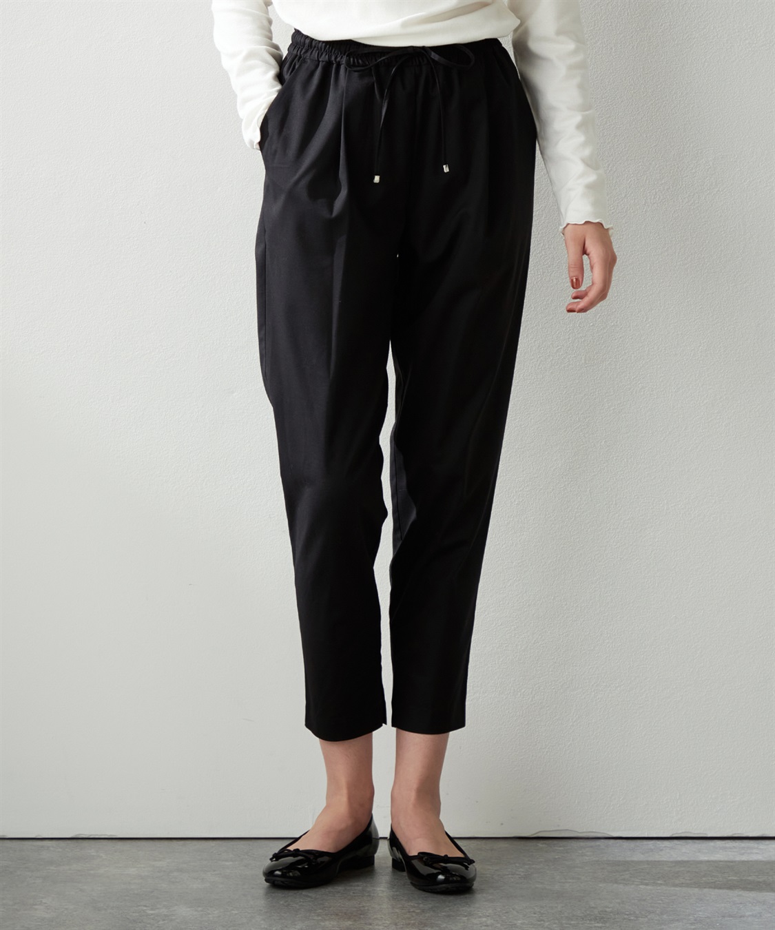 LE SOUK HOLIDAY タックテーパードパンツ_variation_1