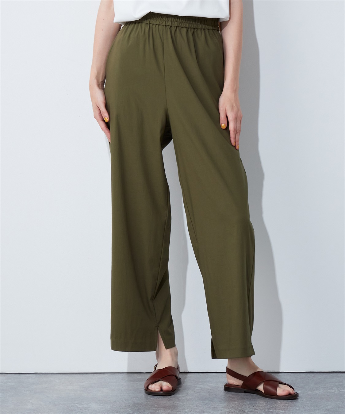 LE SOUK HOLIDAY シャーリングワイドパンツ_variation_3