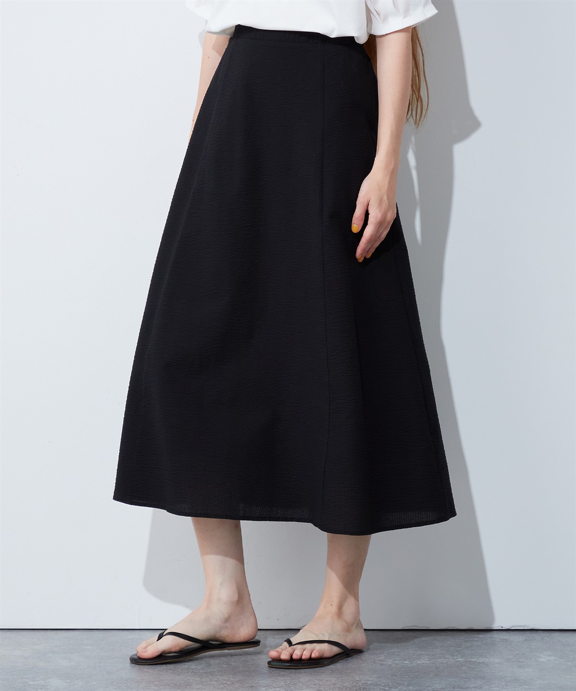 LE SOUK HOLIDAY セミフレアサッカースカート_variation_1