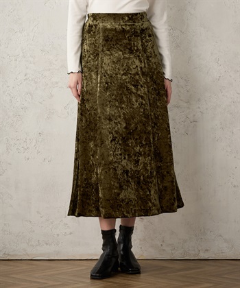 LE SOUK HOLIDAY クラッシュベロアスカート_variationthumb_3