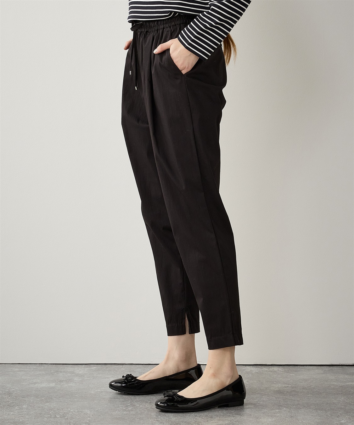 LE SOUK HOLIDAY タックテーパードパンツ_variation_1