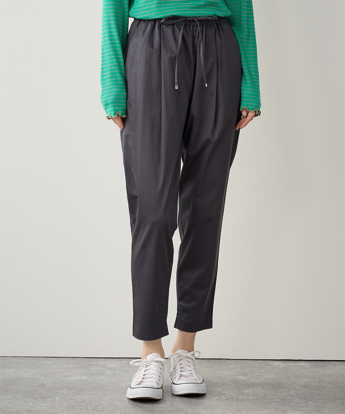 LE SOUK HOLIDAY タックテーパードパンツ_variation_2