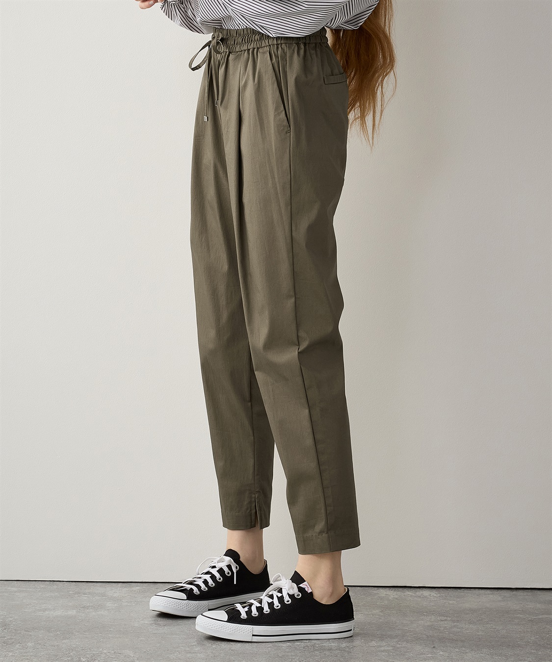 LE SOUK HOLIDAY タックテーパードパンツ_variation_5