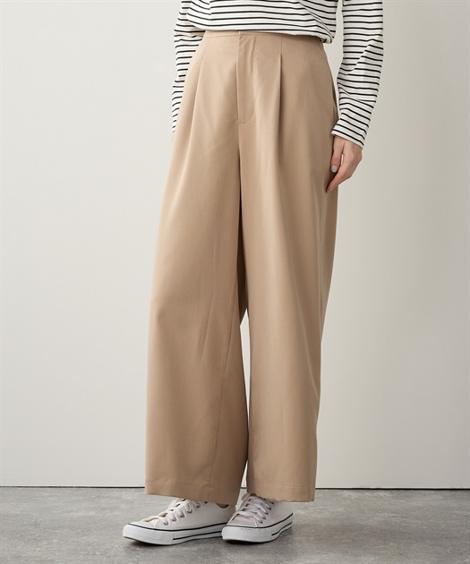 タックワイドパンツ LE SOUK HOLIDAY｜クロスプラス公式通販サイト