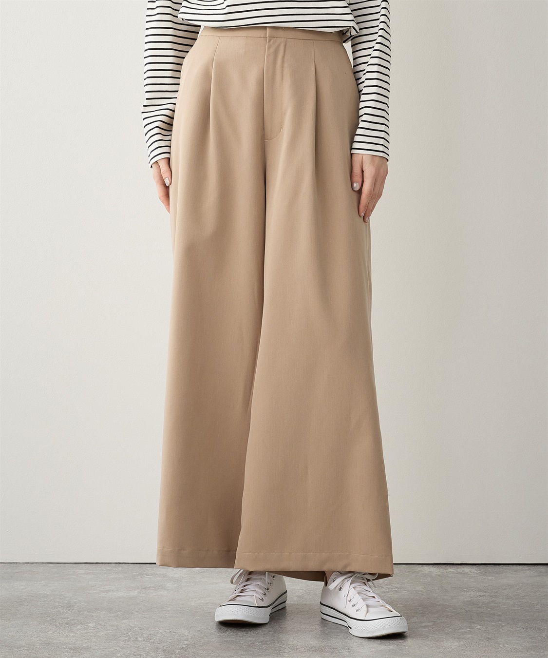 LE SOUK HOLIDAY タックワイドパンツ_variation_2