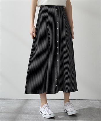 LE SOUK HOLIDAY ストライプボタンスカート_variationthumb_1