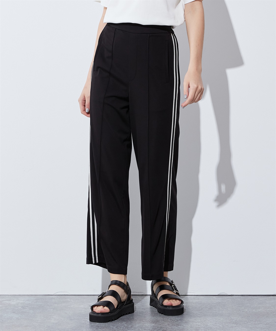 ラインパンツ LE SOUK HOLIDAY｜クロスプラス公式通販サイト