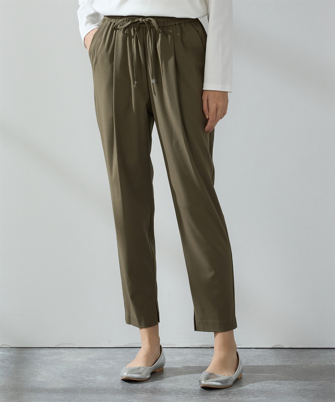 LE SOUK HOLIDAY タックテーパードパンツ_variation_6