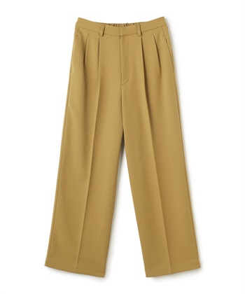 BEAUTYLUXワイドパンツ(イエロー-M)