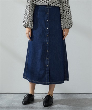 soor ploom デニムスカート　8y 楽天市場】【SOMETHING サムシング】 フレアスカート スカート