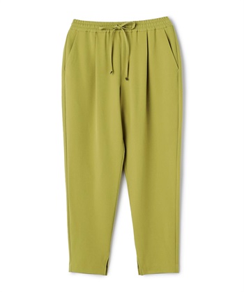 タックテーパードパンツ(イエロー-S)