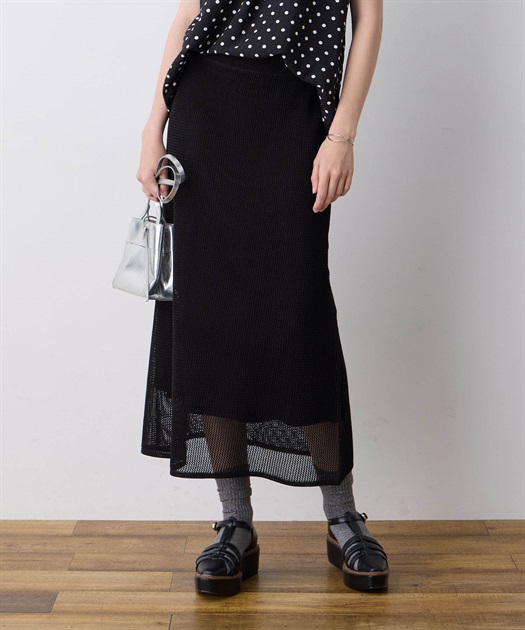 【Loulou seoul】BonBon Floral Layered Skirt ★ スカート クラシカルフラワーストライプスカート | BODYLINE & LunaBelle